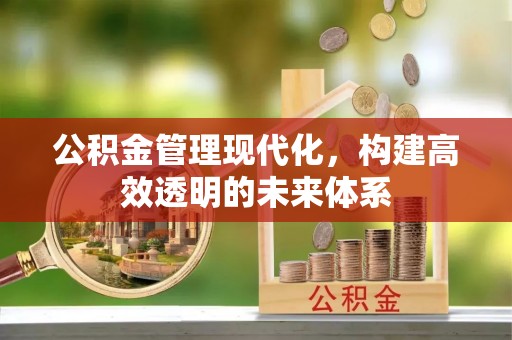 古冶公积金管理现代化，构建高效透明的未来体系