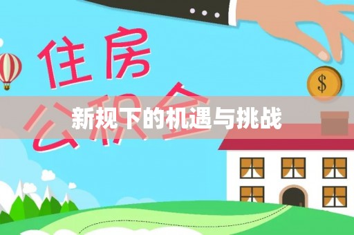 古冶新规下的机遇与挑战